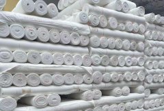 斜纹消光春亚纺坯布 420T细纹羽绒服棉服面料坯布